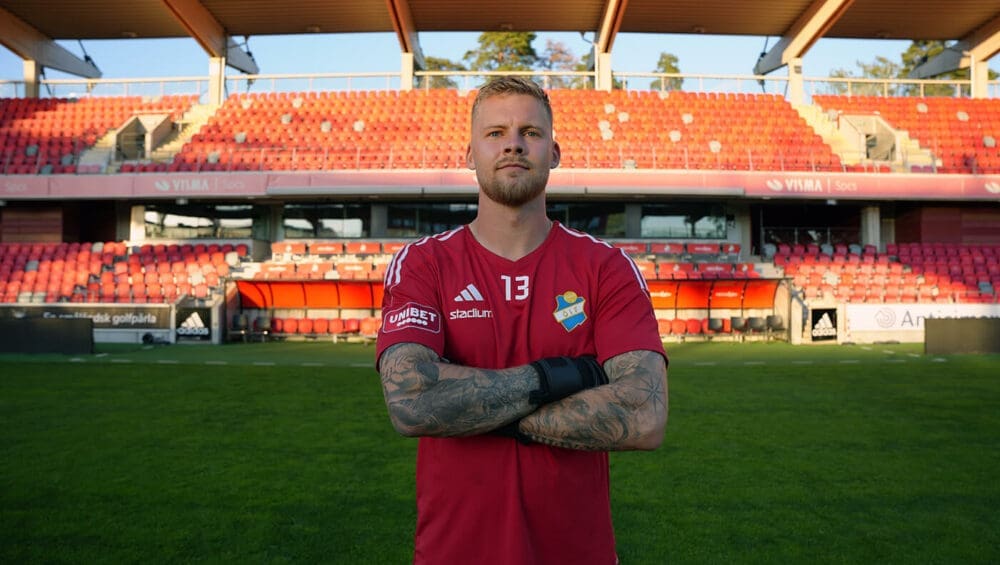 Robin Wallinder i Östers IF.