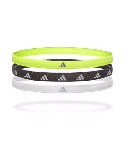 Adidas 3-pack Hårband - Lucid Lemon