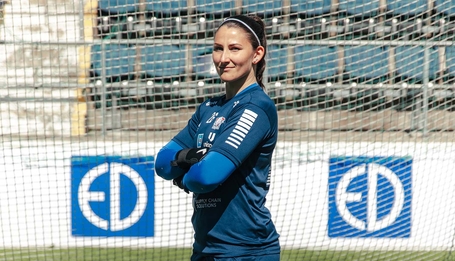 Linköping FC:s målvakt Lovisa Koss.