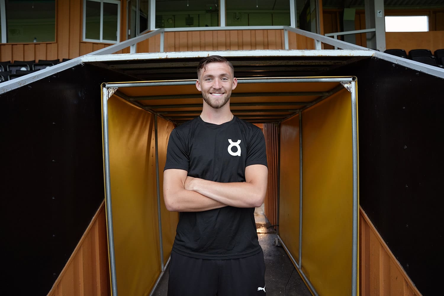 Bild på Mjällby AIF-målvakten Noel Törnqvist.