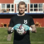 Robin Wallinder i Målvaktens Training Tee Herr