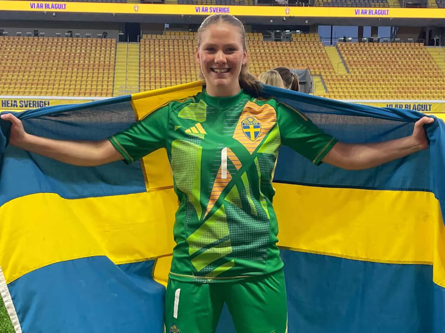 Hanna Karlsson säkrade F19-EM med Sverige.